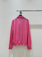 Miu Miu argyle intarsia-knit half-zip sweater - 2