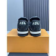 Louis Vuitton Trainer Sneaker Black - Unahubs - 4