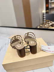 Valentino Garavni Brown Heel 6cm - Unahubs - 3