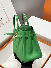 Hermes Birkin 25 green gold Togo 25cm - Unahubs - 5