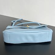 Bottega Veneta Madison Bag Blue 27x16x6cm - Unahubs - 5