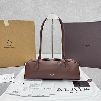 Alaia Le Teckel Medium Bag Brown 33x11x10cm