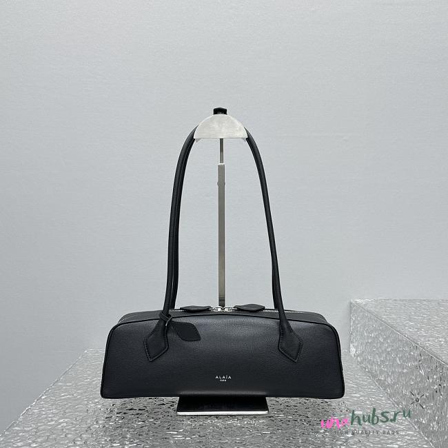 Alaia Le Teckel Medium Bag Black 33x11x10cm - 1
