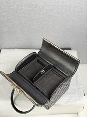 Chanel 26c Vanity Case Bag black Lambskin 16.5x15.5x11.5cm - Unahubs - 3
