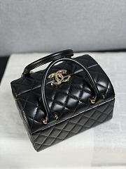 Chanel 26c Vanity Case Bag black Lambskin 16.5x15.5x11.5cm - Unahubs - 5