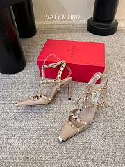 Valentino 2026s Garavani Beige Pump heel 9cm - Unahubs - 4