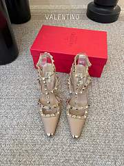Valentino 2026s Garavani Beige Pump heel 9cm - Unahubs - 3