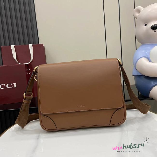 Gucci Brown Shoulder Bag 29x23x7.5cm - Unahubs - 1