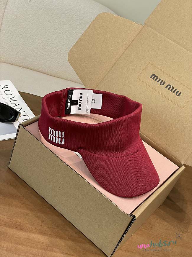 Miu Miu Red Hat - 1