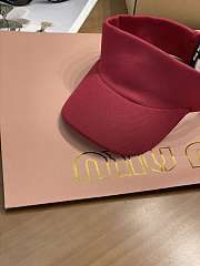 Miu Miu Red Hat - 2