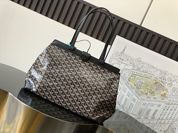 Goyard Bellechasse Biaude PM Bag black 36x15x27cm - Unahubs