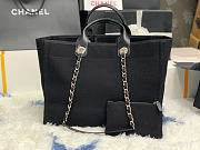 Chanel Shopping Tote Black Bag 38cm - Unahubs - 4