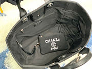 Chanel Shopping Tote Black Bag 38cm - Unahubs - 3
