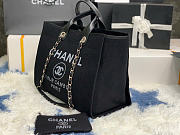 Chanel Shopping Tote Black Bag 38cm - Unahubs - 2