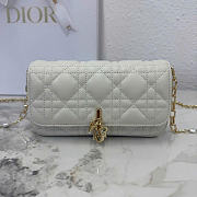 Dior My Dior - Talk Phone Pouch White 18x10x3.5cm - Unahubs - 1