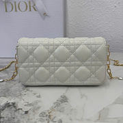 Dior My Dior - Talk Phone Pouch White 18x10x3.5cm - Unahubs - 2