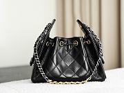 Chanel 26c Handbag Mini Black Lambskin Gold 22x20x12.5cm - Unahubs - 4