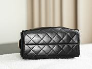 Chanel 26c Handbag Mini Black Lambskin Gold 22x20x12.5cm - Unahubs - 2