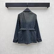 Gucci cotton denim jacquard jacket - Unahubs - 4