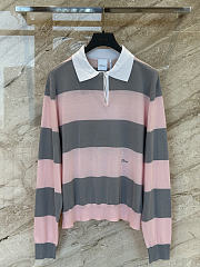 Dior Marinière Long-Sleeved Polo Shirt - Unahubs - 1