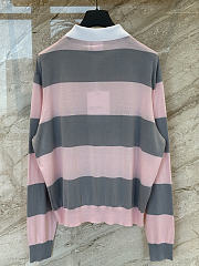 Dior Marinière Long-Sleeved Polo Shirt - Unahubs - 3