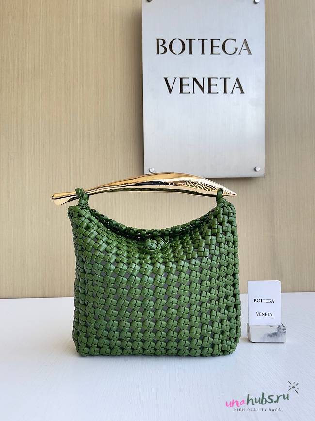 Bottega Veneta Sardine Bag Green 21x6x21cn - Unahubs - 1