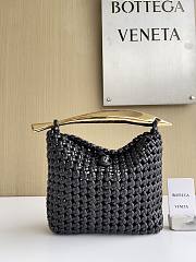 Bottega Veneta Sardine Bag Black 21x6x21cn - Unahubs - 1
