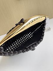 Bottega Veneta Sardine Bag Black 21x6x21cn - Unahubs - 2