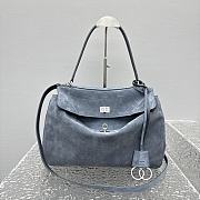 Balenciaga Rodeo Suede Top grey Handle Bag 35x23x18cm - Unahubs - 1