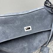 Balenciaga Rodeo Suede Top grey Handle Bag 35x23x18cm - Unahubs - 4