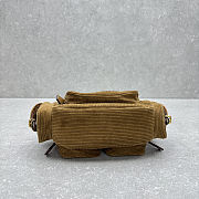 Miu Miu Brown Pocket Shoulder Bag 22x18.5x7cm - Unahubs - 5