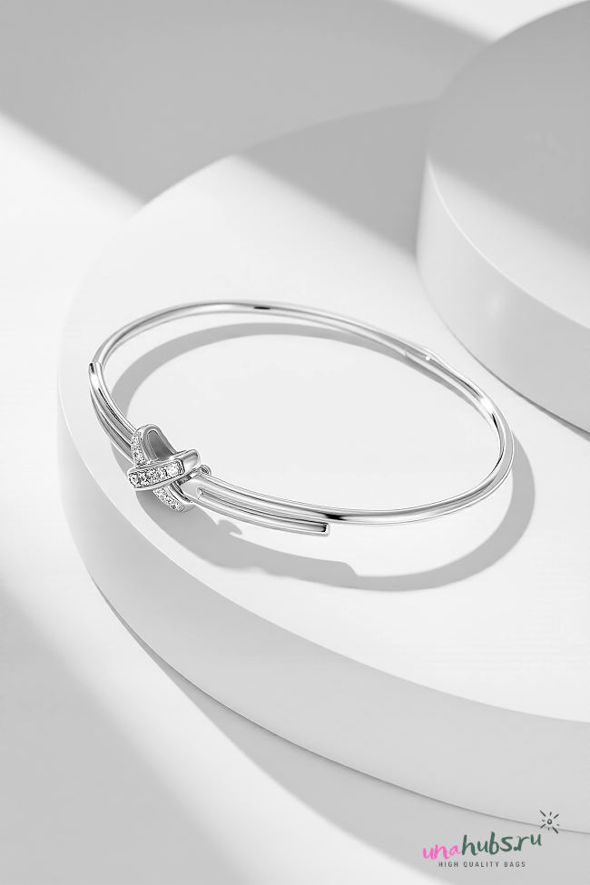 Chaumet Jeux de Liens diamonds and gold bracelet - Unahubs - 1