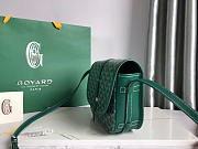 Goyard Belvedere II PM Messenger Handbag Green 21x16x6cm - Unahubs - 5