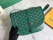 Goyard Belvedere II PM Messenger Handbag Green 21x16x6cm - Unahubs - 2