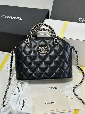 Chanel Clutch Bag Black 20x15x6cm - Unahubs