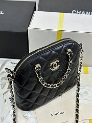 Chanel Clutch Bag Black 20x15x6cm - Unahubs - 2