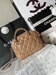Chanel Clutch Bag Caramel 20x15x6cm - Unahubs - 4