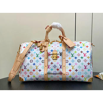 Louis Vuitton LV x TM Keepall Bandoulière 45 Multicolore 45x20x27cm - Unahubs