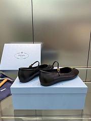 Prada Nappa leather ballerinas black - Unahubs - 3