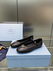 Prada Nappa leather ballerinas black - Unahubs - 2