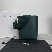 Celine Sangle Bag Green 25x18x12cm - Unahubs - 1