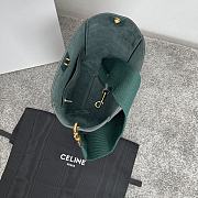Celine Sangle Bag Green 25x18x12cm - Unahubs - 3