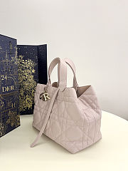 Dior Medium Toujours Bag pink 28.5x19x21cm - Unahubs - 2