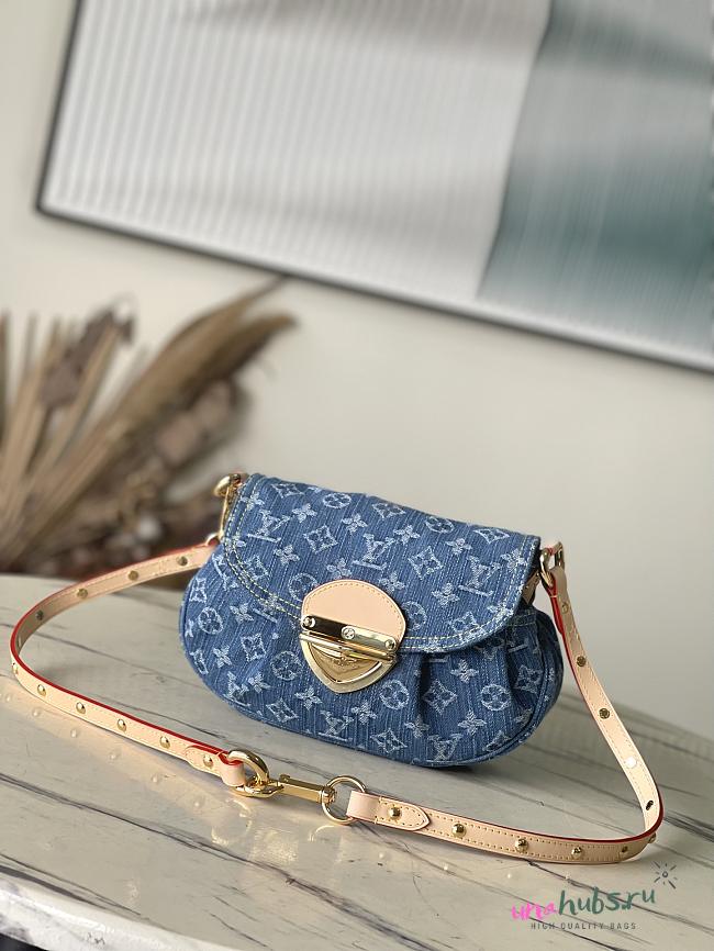 Louis Vuitton Sunset Denim Blue 27x18x3cm - Unahubs - 1