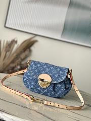 Louis Vuitton Sunset Denim Blue 27x18x3cm - Unahubs - 1
