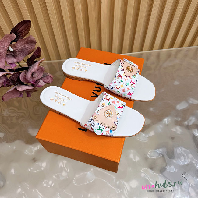 Louis Vuitton x TM LV Frame Flat Mule - Unahubs - 1