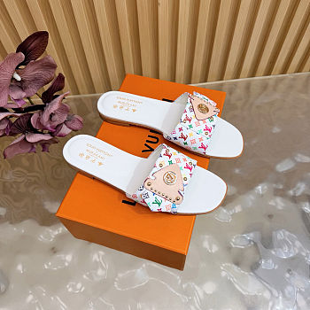 Louis Vuitton x TM LV Frame Flat Mule - Unahubs