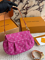 Louis Vuitton Sunset Denim Dark Pink 27x18x3cm - Unahubs - 3