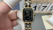 Chanel Black Gold Watch - 4