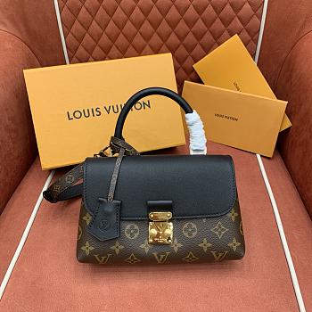 Louis Vuitton Madeleine BB Black 24.5x16x8cm - Unahubs